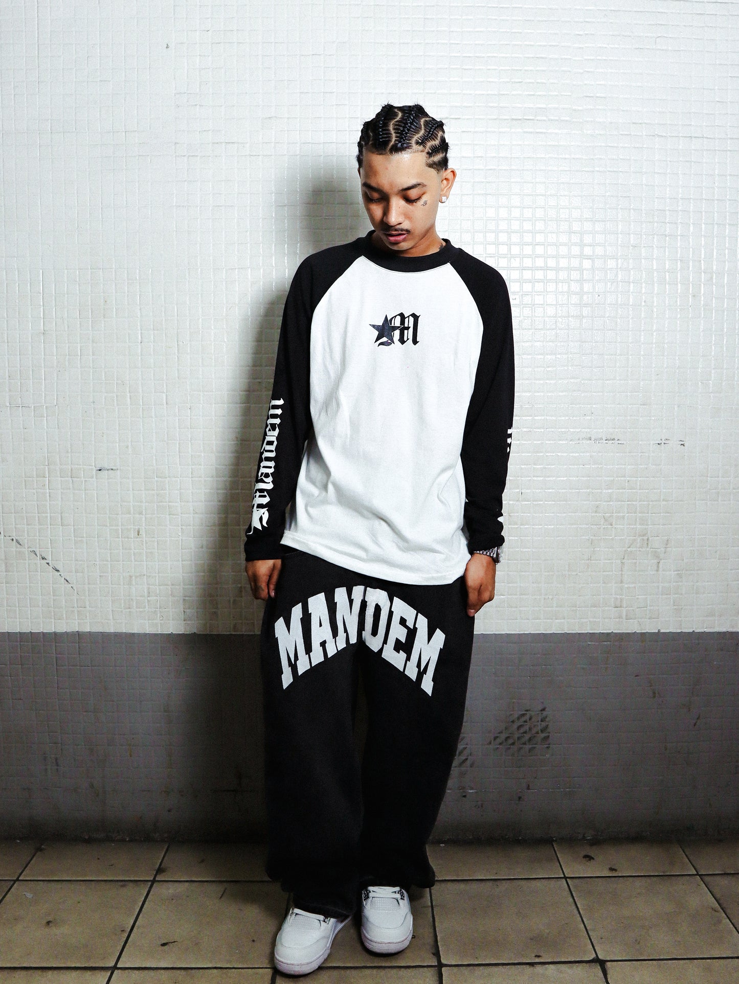 MANDEM RAGLAN LONG SLEEVES